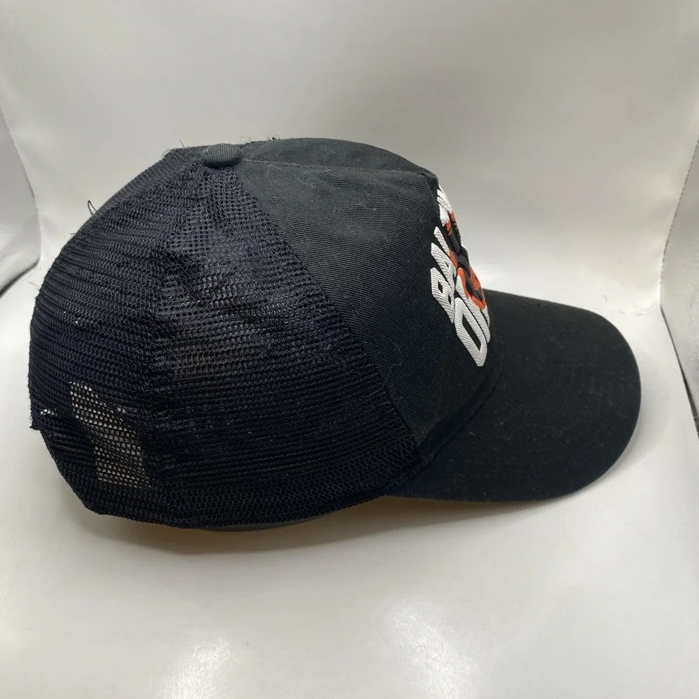 Baltimore Orioles Hat Youth‎ New Era Black Snapback Trucker Cleaned VGC SEE PICS